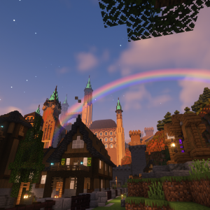 Rainbow over Castle Edurus